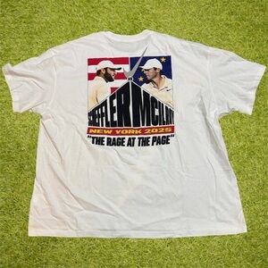 Nike Golf Scheffler vs Mcllroy Ryder Cup 2025 Shirt Mens XXL